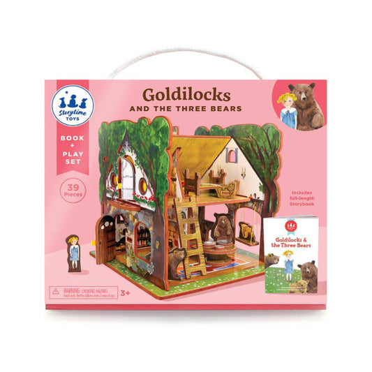 Storytime Toys - Goldilocks and the Three Bears Book and Play Set