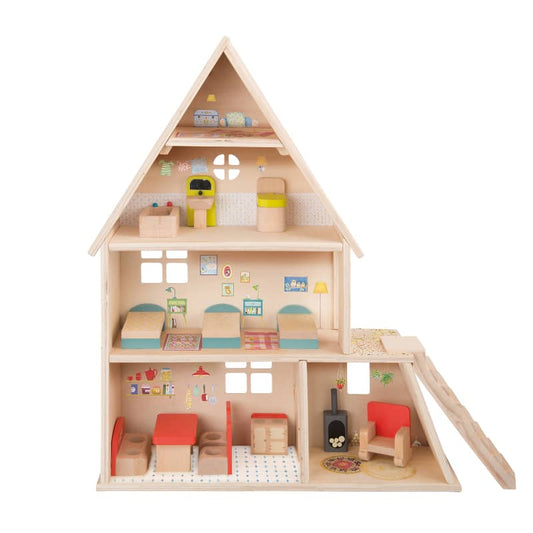 Speedy Monkey - Wooden Playhouse The Big Family