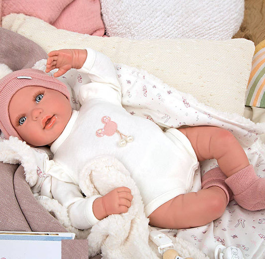Reborn Doll Ona with Breathing Function & Blanket