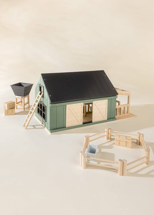 Coco Village - Wooden Farm & Accessories Set